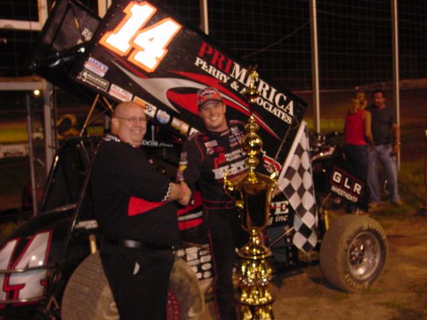 Big Bertha in Victory Lane